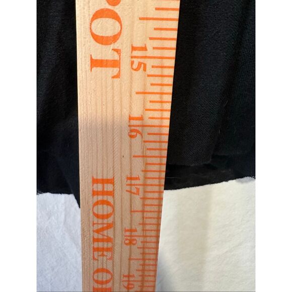 Free People Black Boho Crochet Velvet Trim Festival Crop Top Sleeveless Size M - Picture 6 of 7